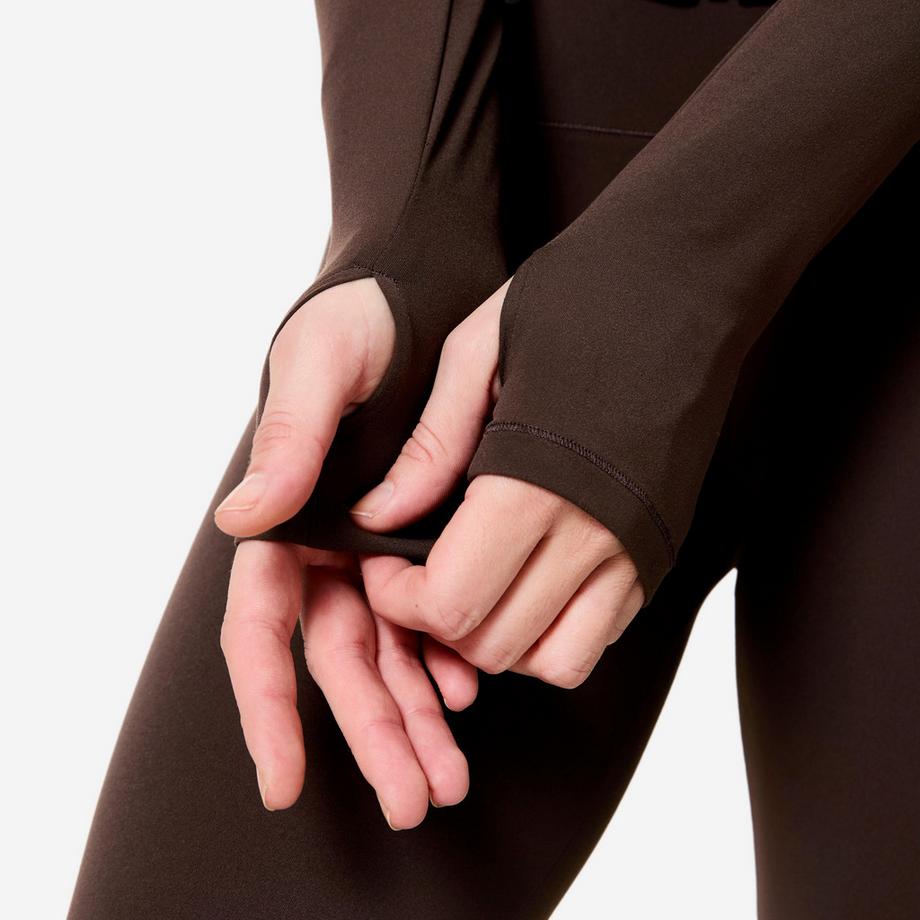 DOMYOS  Jacke tailliert Dehnbar Polyamid 