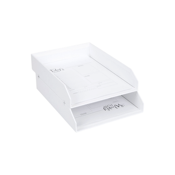 Bigso HAKAN Porte-documents Set 2 pcs - Blanc