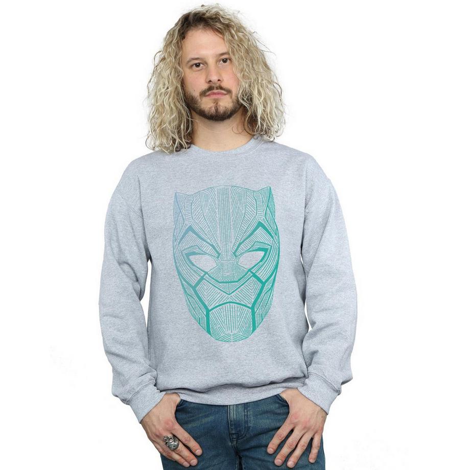 MARVEL Black Panther Mask Sweatshirt  