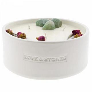 Love&Stones Duftkerze L Aventurine Wish  