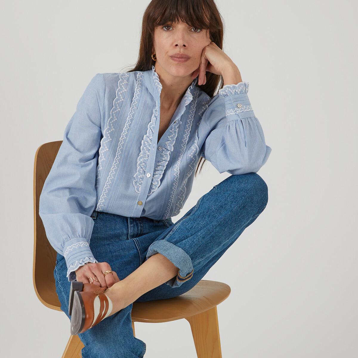 La Redoute Collections Eugenie Camicia a Righe Signature  