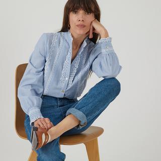 La Redoute Collections Eugenie Camicia a Righe Signature  