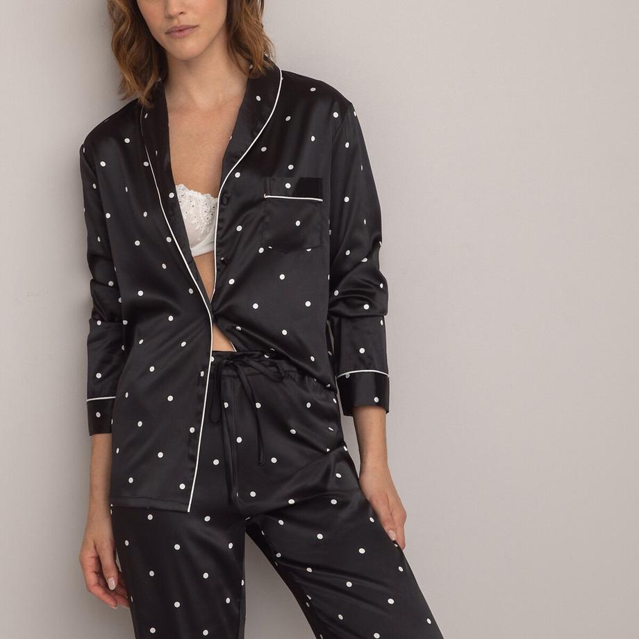 La Redoute Collections Signature Pigiama Raso a Pois  