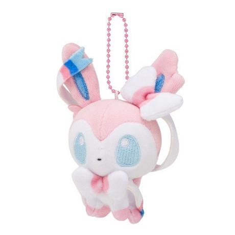 Pokémon  Sylveon Dolls Plush Mascot Key Chain 