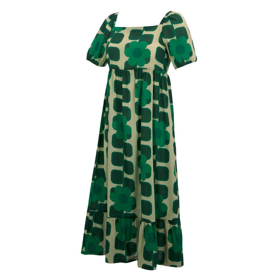 Regatta Robe mi-longue col carré manches ballon  