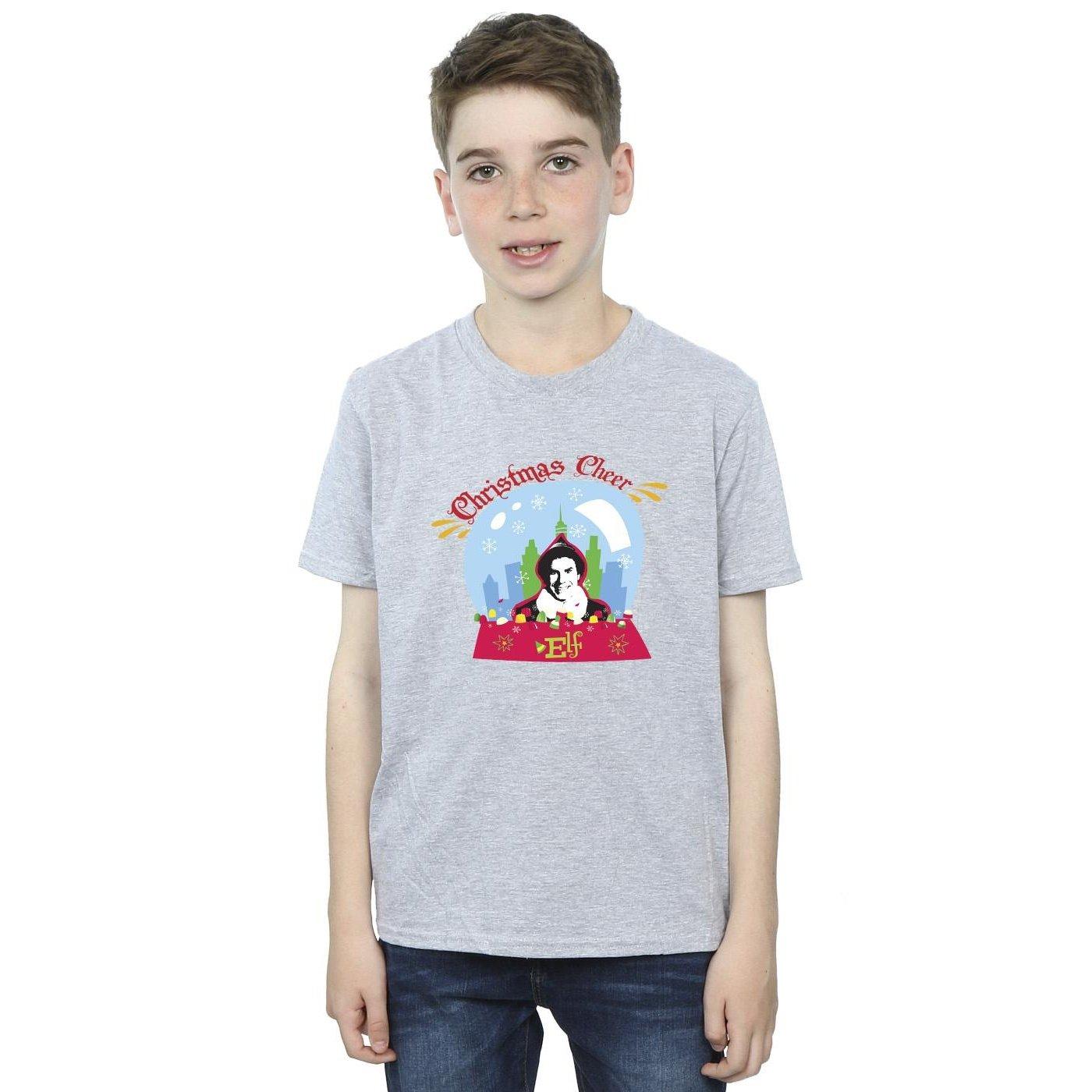 Elf  Christmas Snowglobe TShirt 