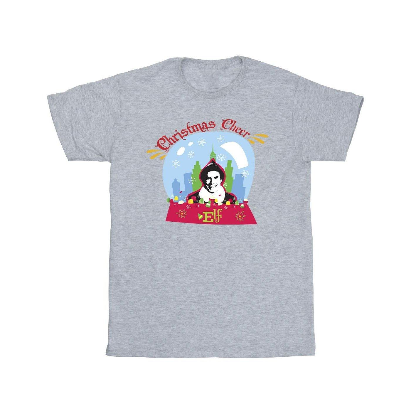 Elf  Christmas Snowglobe TShirt 