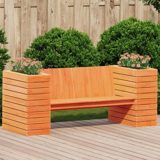 VidaXL Banc avec jardinière bois de pin  