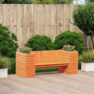 VidaXL Banc avec jardinière bois de pin  