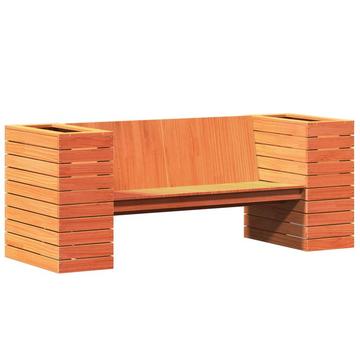 Banc avec jardinière bois de pin