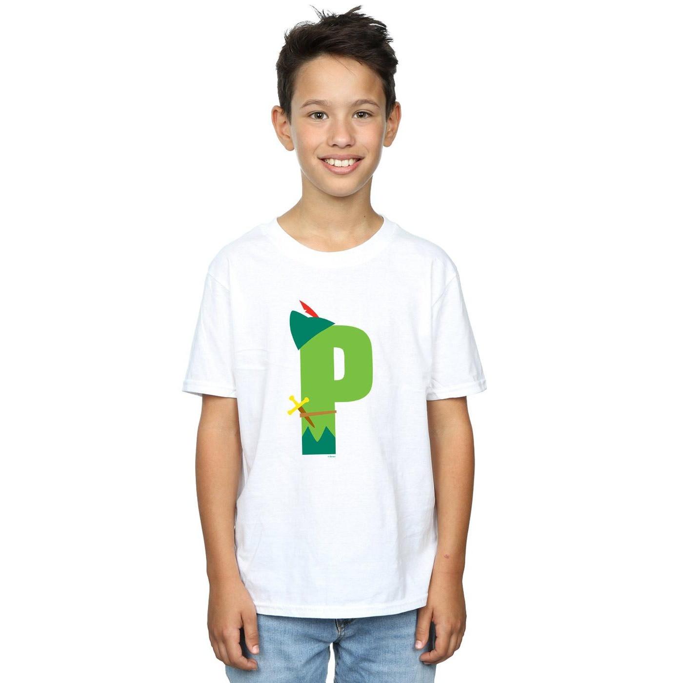 Disney  Alphabet P Is For Peter Pan TShirt 