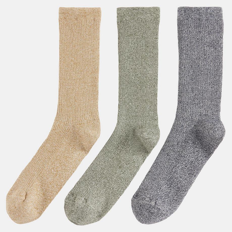 Lot de 3 paires de chaussettes chinées