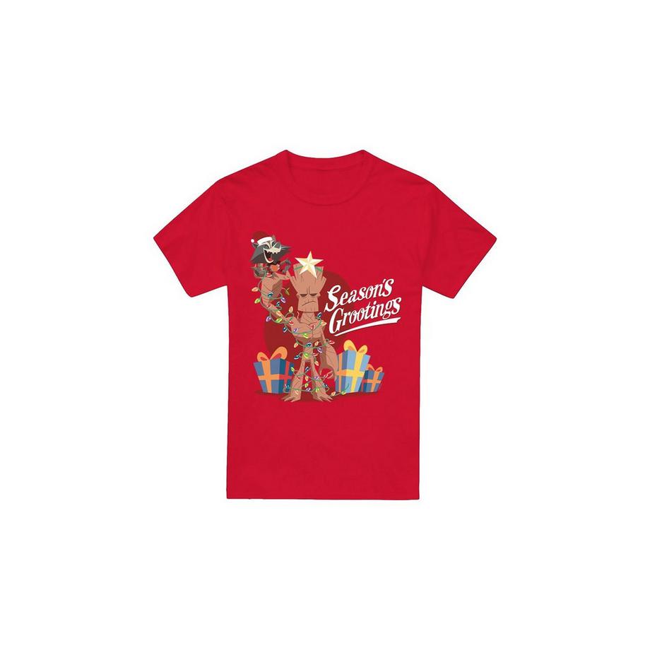 Guardians Of The Galaxy Seasons Grootings T-Shirt  