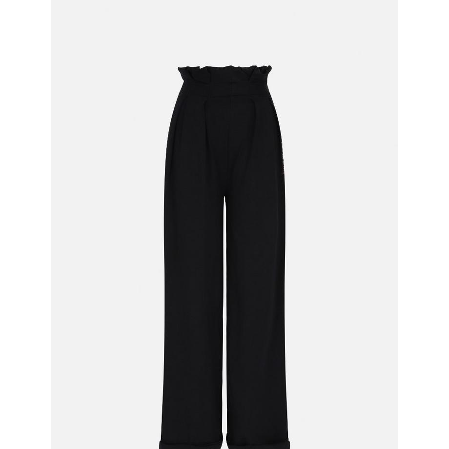 BOXEUR DES RUES  Wide Leg High Waist Pants 