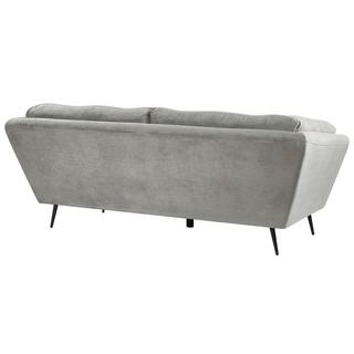 Beliani 3 Sitzer Sofa aus Samtstoff Modern LENVIK  