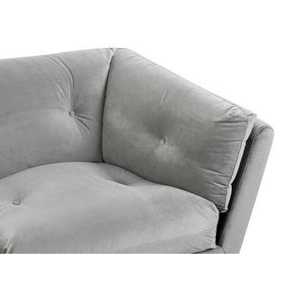 Beliani 3 Sitzer Sofa aus Samtstoff Modern LENVIK  