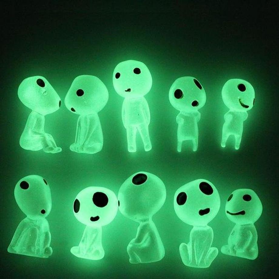 eStore  5x figurines phosphorescentes - Kodama 