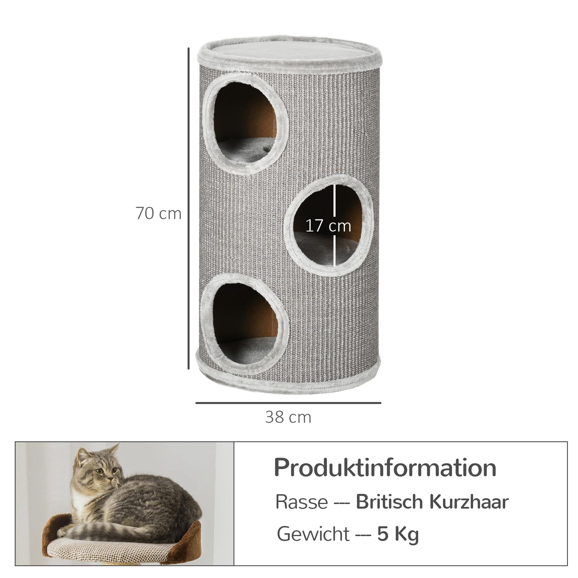 PawHut  Baril à gratter 