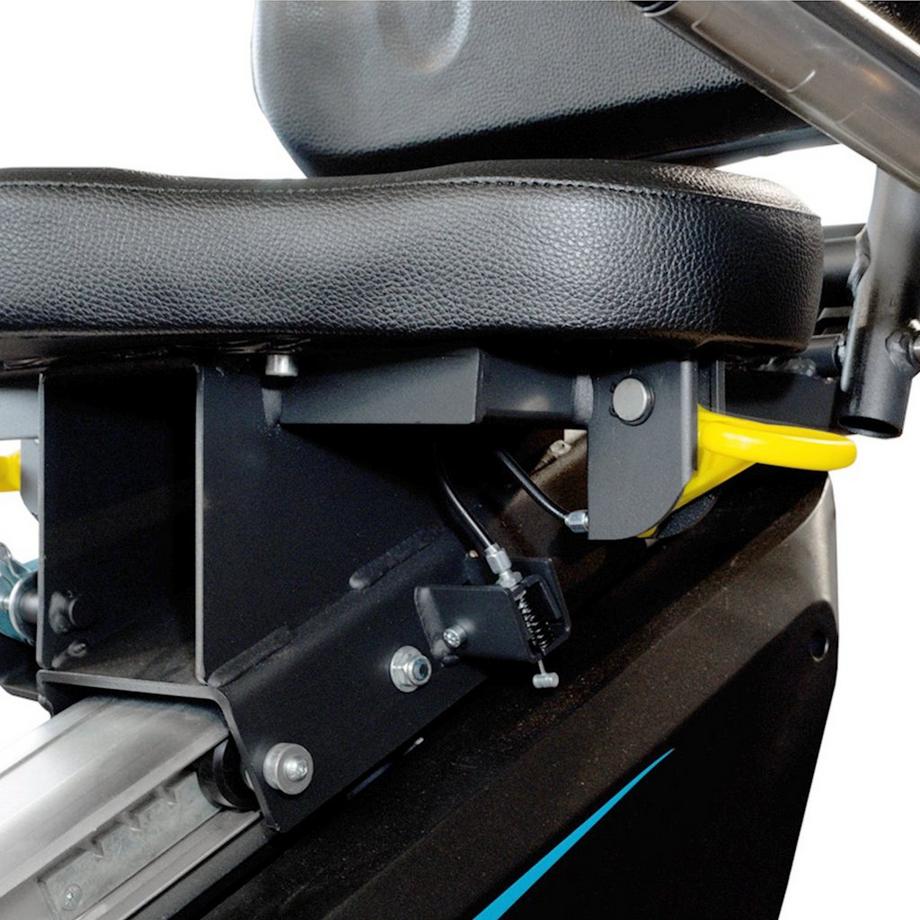 Titan  Ergometer Liegerad "Hometrainer Recumbet Bike" LED-Bildschirm 