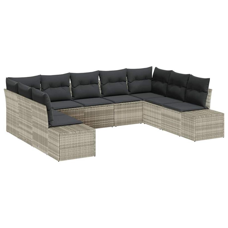 Canapé de jardin poly rattan