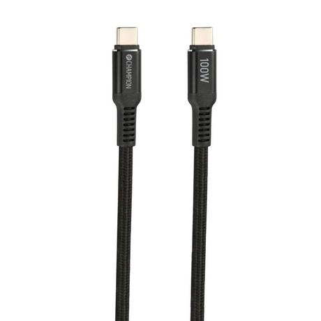 Champion  Cavo USB-C 100W 1m Nero 