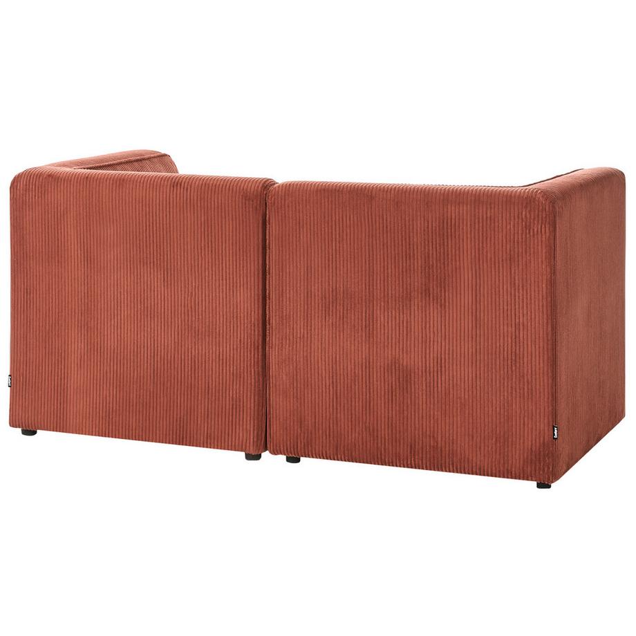 Beliani 2 Sitzer Sofa aus Cord  LEMVIG  
