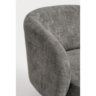 mutoni Fauteuil Julienne gris foncé  