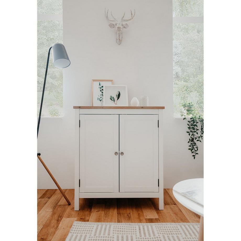 Calicosy Aufbewahrungskommode mit 2 Türen L80 cm -es Dekor - Bergen  