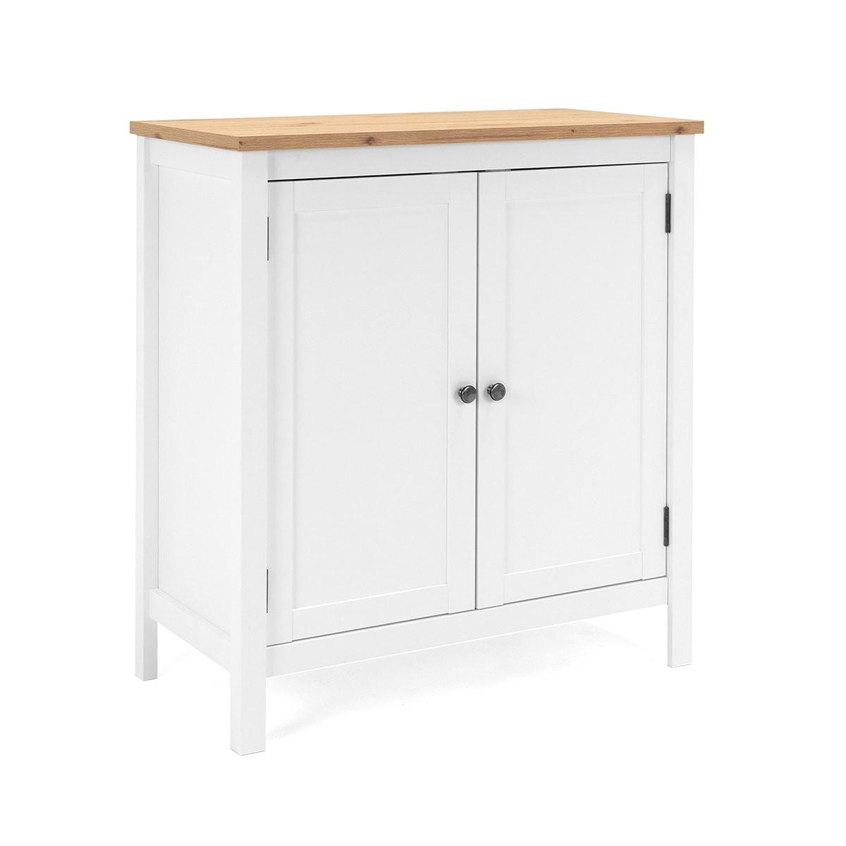 Calicosy Aufbewahrungskommode mit 2 Türen L80 cm -es Dekor - Bergen  