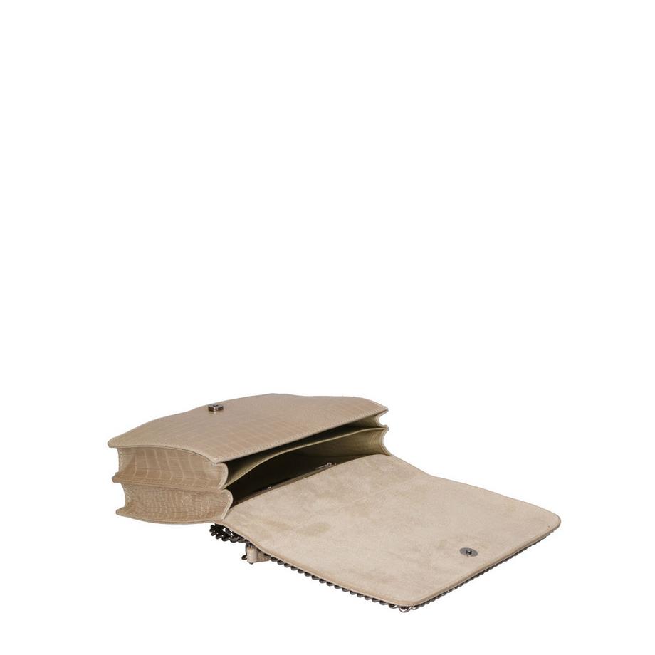 Gave Lux Borsa a tracolla con stampa coccodrillo  