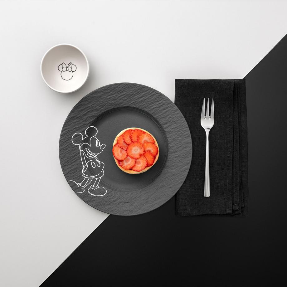 Villeroy&Boch Ciotolina portasalse Manufacture Rock blanc - Mickey Mouse  