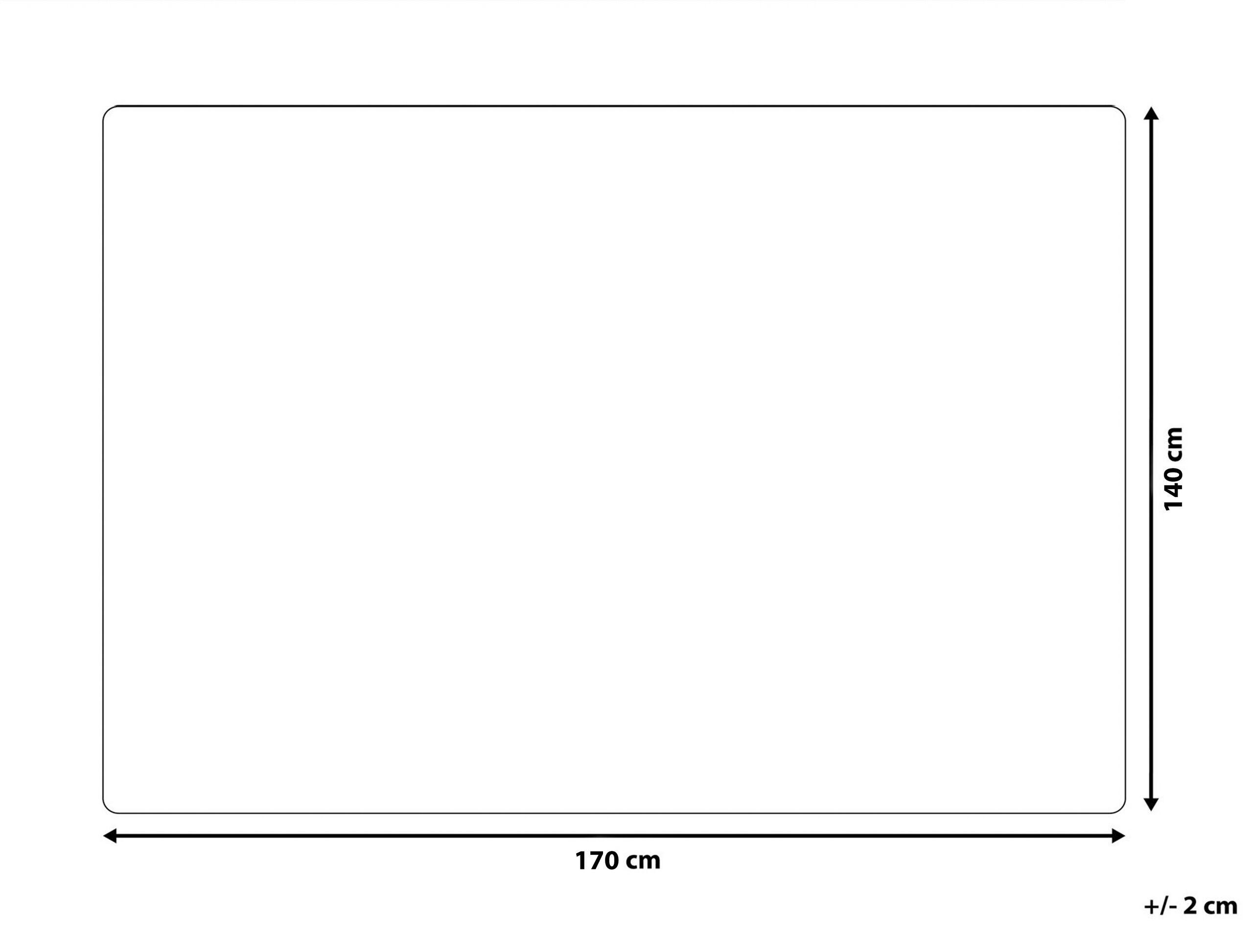 Beliani FETHIYE Coperta Scandinava in Cotone  