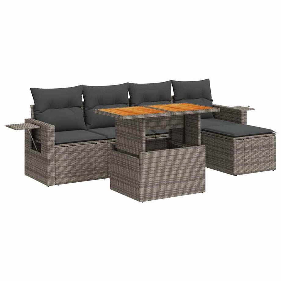Garten sofagarnitur poly-rattan