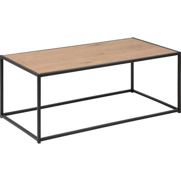 mutoni Table basse Seaford chêne sauvage cadre papier  