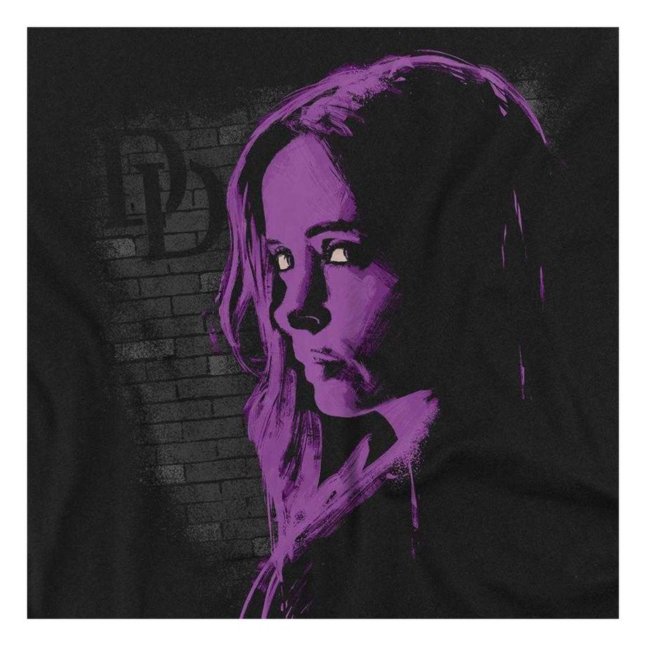 Daredevil Maglietta Manica Lunga con Stampa Jessica Jones  