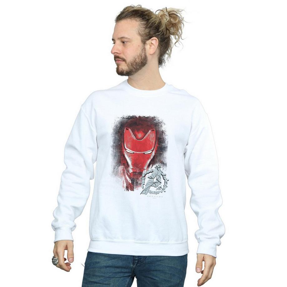 MARVEL Avengers Endgame Iron Man Mask Felpa  