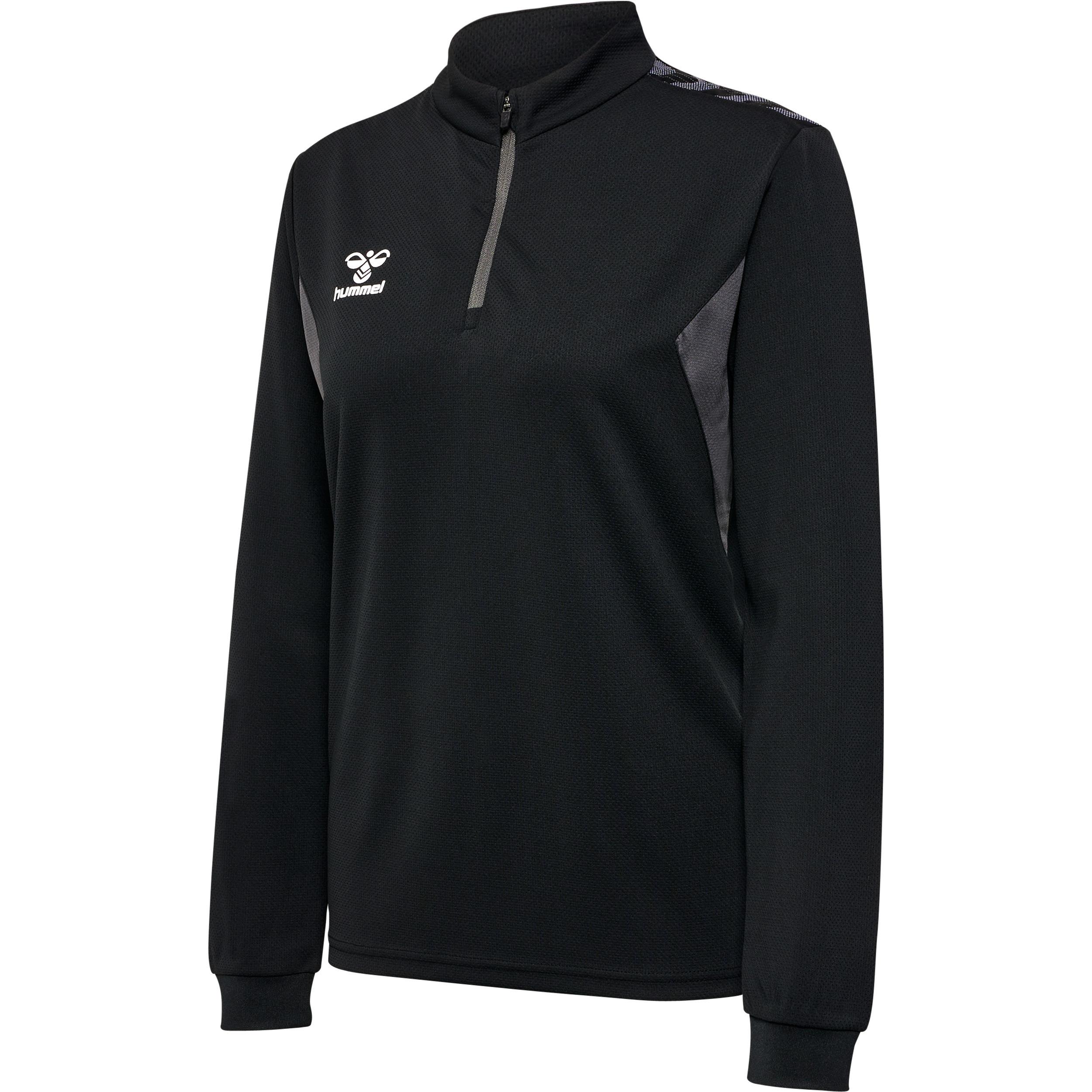 Hummel  trainingsjacke mit halbem reißverschluss damen authentic 