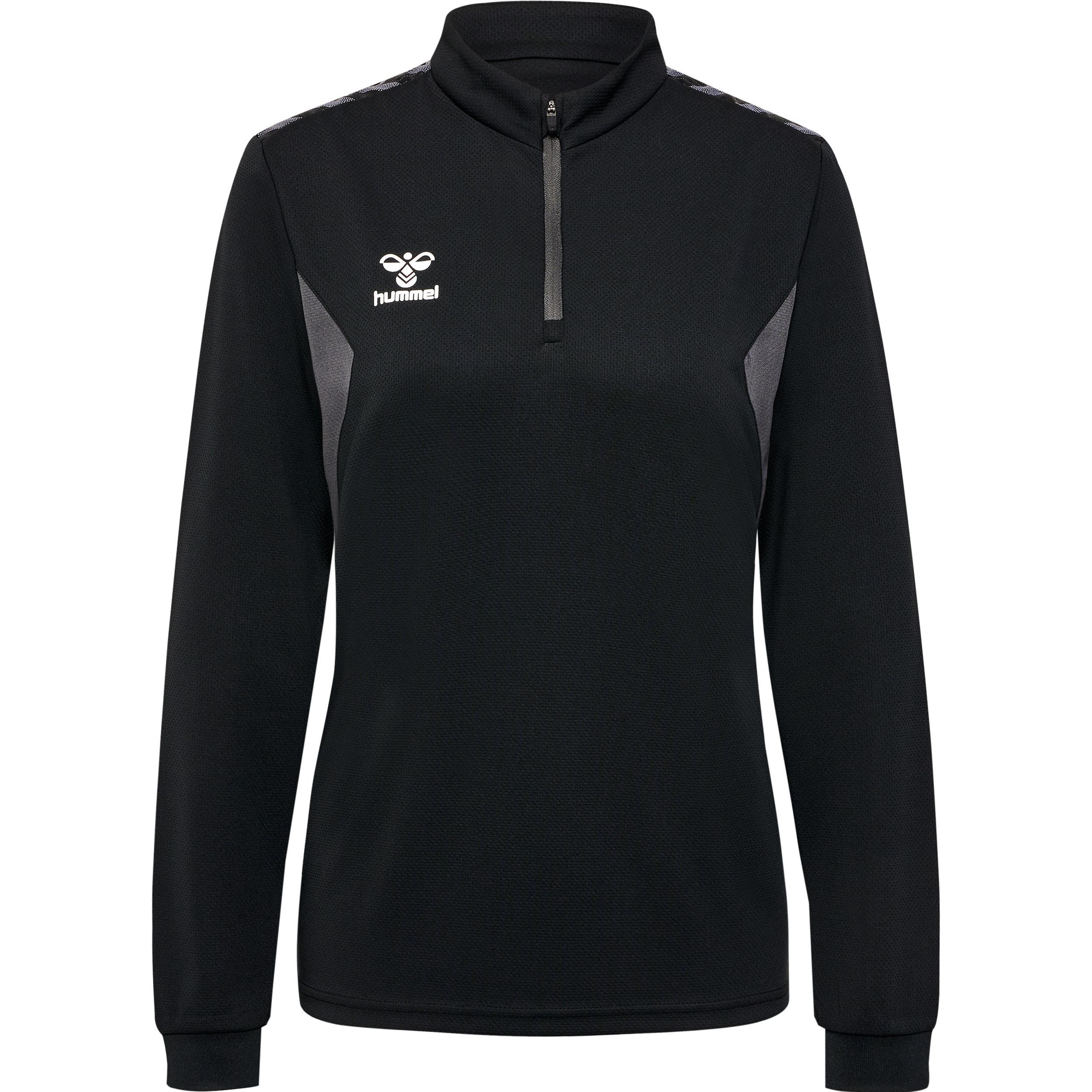 Hummel  trainingsjacke mit halbem reißverschluss damen authentic 