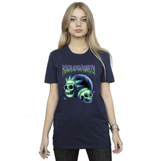 Rick And Morty Totenkopf Grafik T-Shirt  