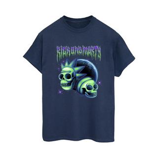Rick And Morty Totenkopf Grafik T-Shirt  