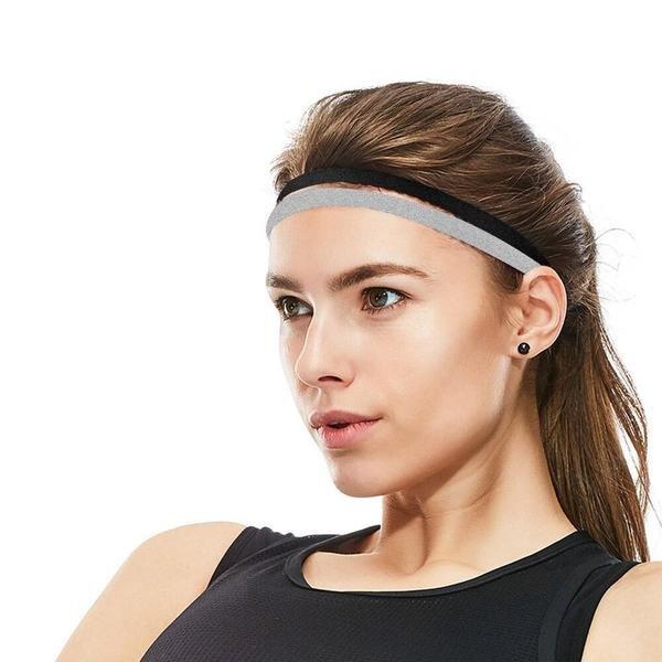 B2X 4x Fasce Elastiche Sportive Nero Bianco Grigio  