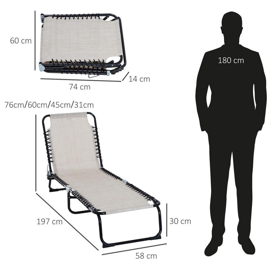 Outsunny Sonnenliege  
