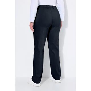 Ulla Popken Mony Pantaloni Termici Elasticizzati Gamba Conica Tasche Zip  