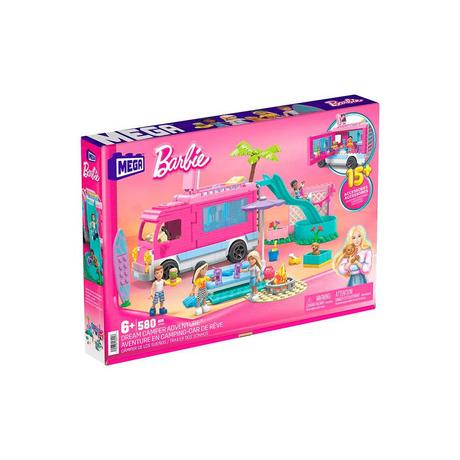 Mega Construx  Barbie Super Abenteuer-Camper (580Teile) 