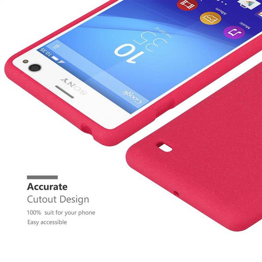Cadorabo  Hülle für Sony Xperia C4 TPU Silikon Frosted 