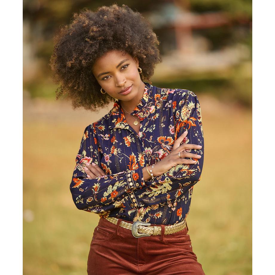 Joe Browns Camicetta Boho con Bordo a Specchio  