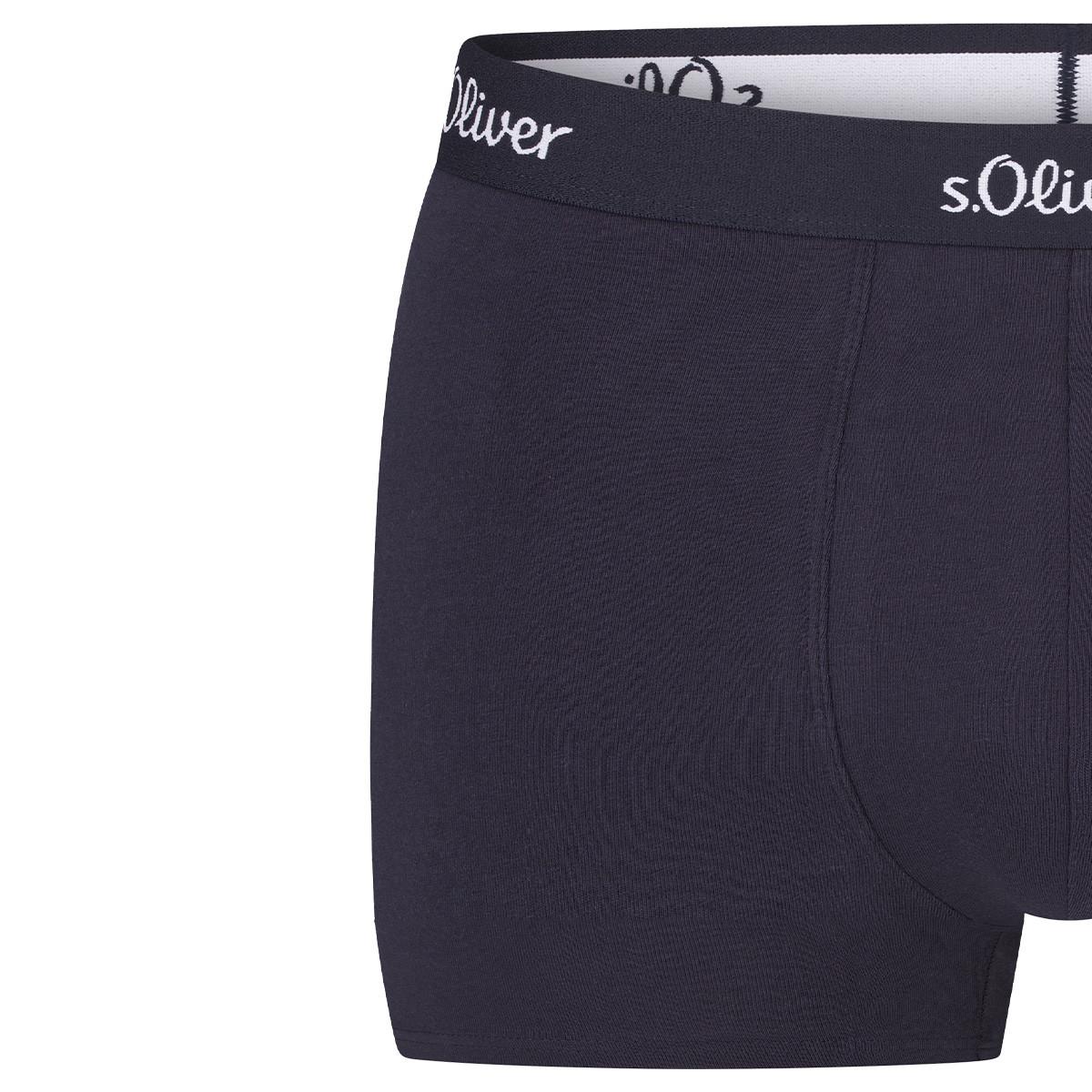 s. Oliver 6er Pack Basic Retro Shorts  