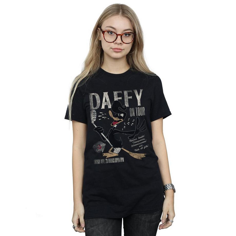 LOONEY TUNES Daffy Duck On Tour T-Shirt  