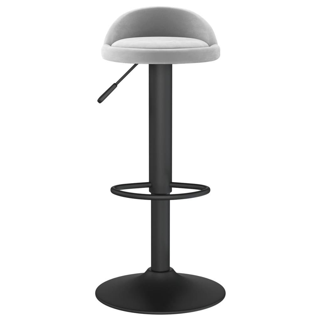 VidaXL Tabouret de bar velours  