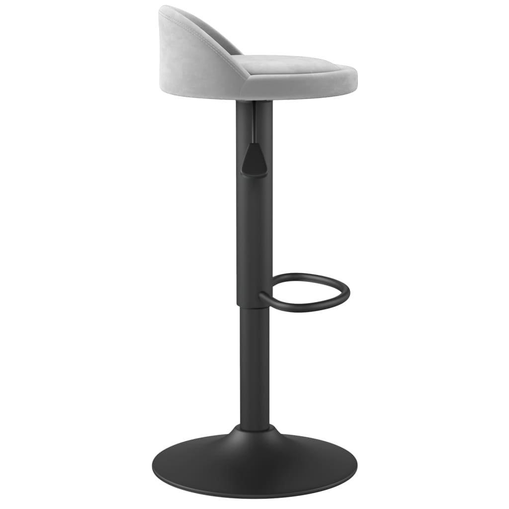 VidaXL Tabouret de bar velours  